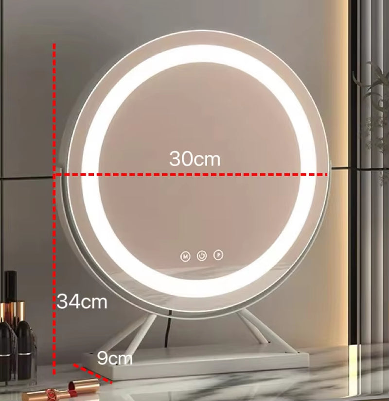 BeautyMirrorTM, LED circle light mirror