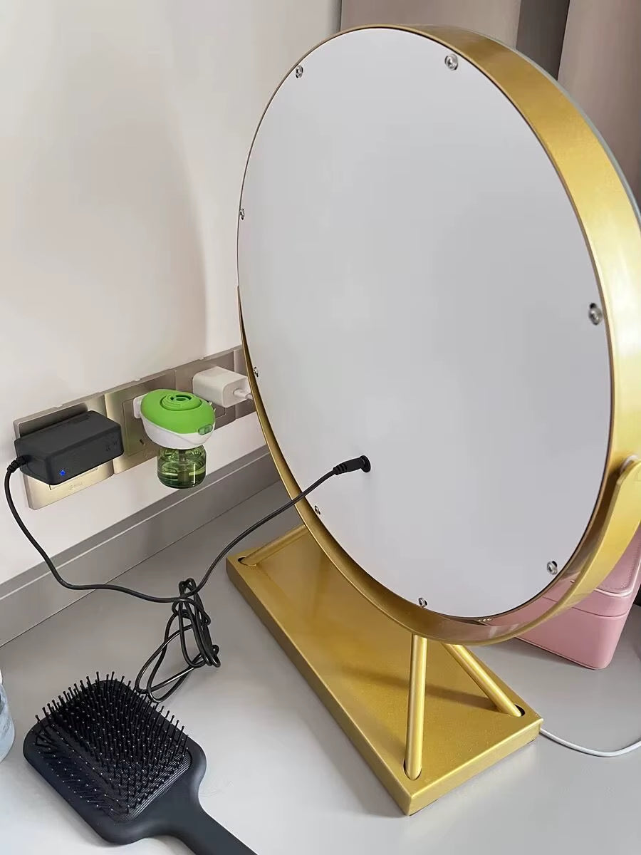 BeautyMirrorTM, LED circle light mirror