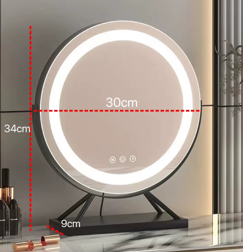 BeautyMirrorTM, LED circle light mirror